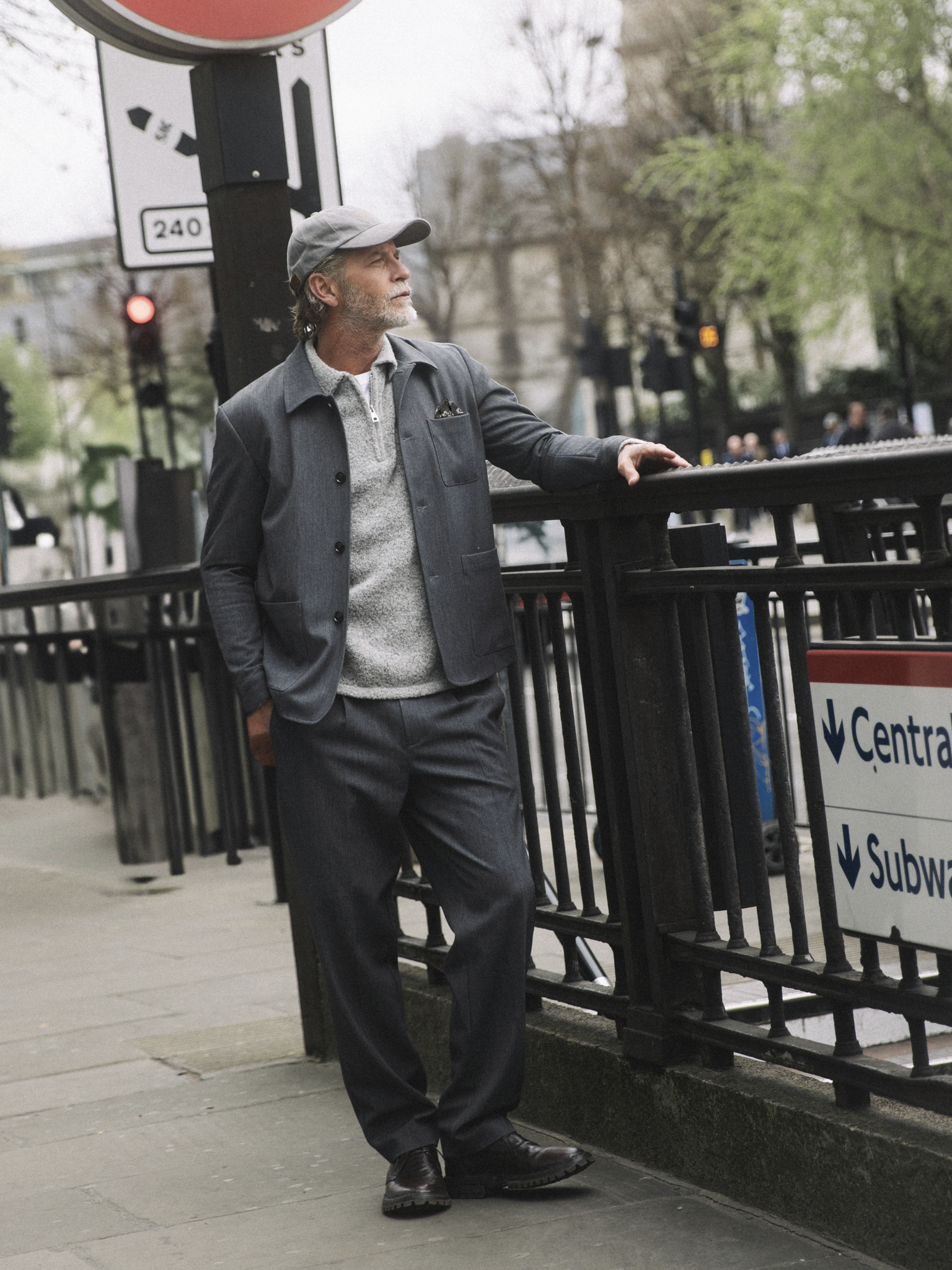 Modelshot / Grey Melange / Detail